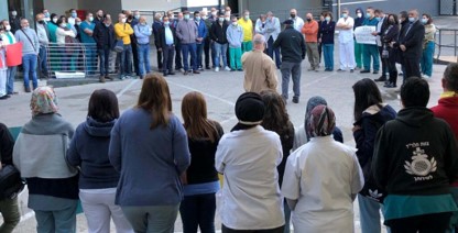 הצוות הרפואי בבית החולים האיטלקי בנצרת פתח במחאה נגד ההנהלה