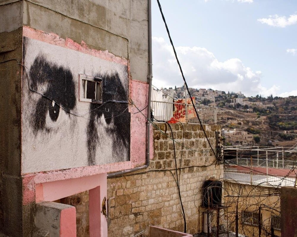 אמנות נגד הכיבוש בירושלים המזרחית: ציורי קיר ענקיים בשכונת סילוואן