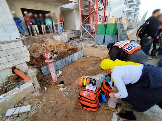 עובד בניין נפטר מפצעיו: שיא של 27 הרוגים בתאונות עבודה מתחילת השנה